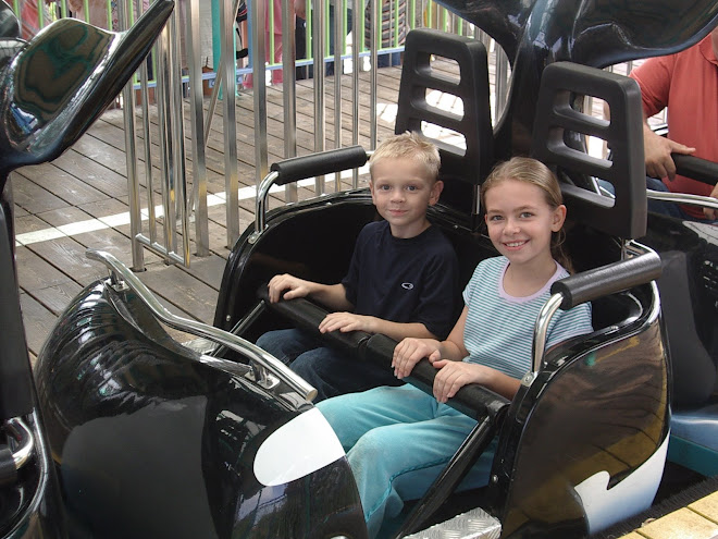 Taylor and Monica's first Roller Coaster