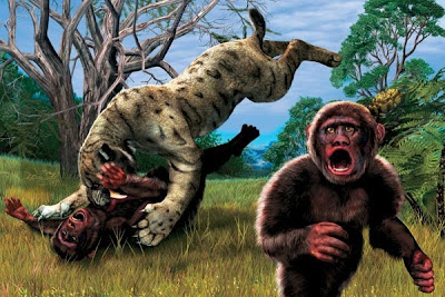 Imaginação Evolucionista: "Como Não Temos os Fósseis Nós Inventámos Histórias" Australopithecus+homo+erectus+homo+sapiens