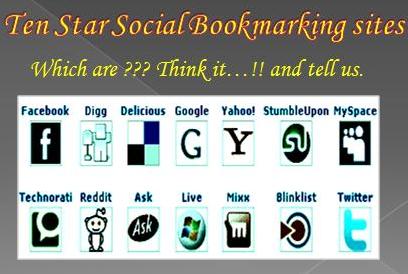 Oct 7, 2010. Boost traffic and backlinks: List of Social Bookmarking sites. These ones are the  best one out there, bookmarking on these should be sufficient to get your page  the links .. How To Make Money Online January 13, 2011 at.
