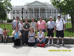 Chaperones in front of The White House
