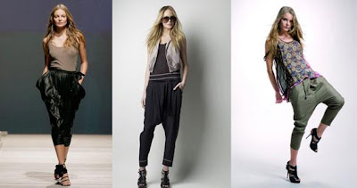 pantalones harem mujeres