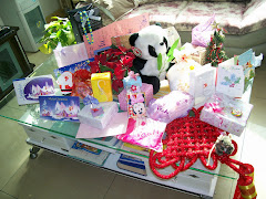 tableful of gifts