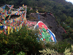 hill above Dolma lhakhang, Kangding