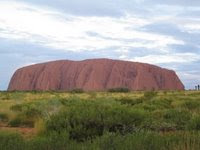 Uluru (Ayers Rock) in the Australian Outback
