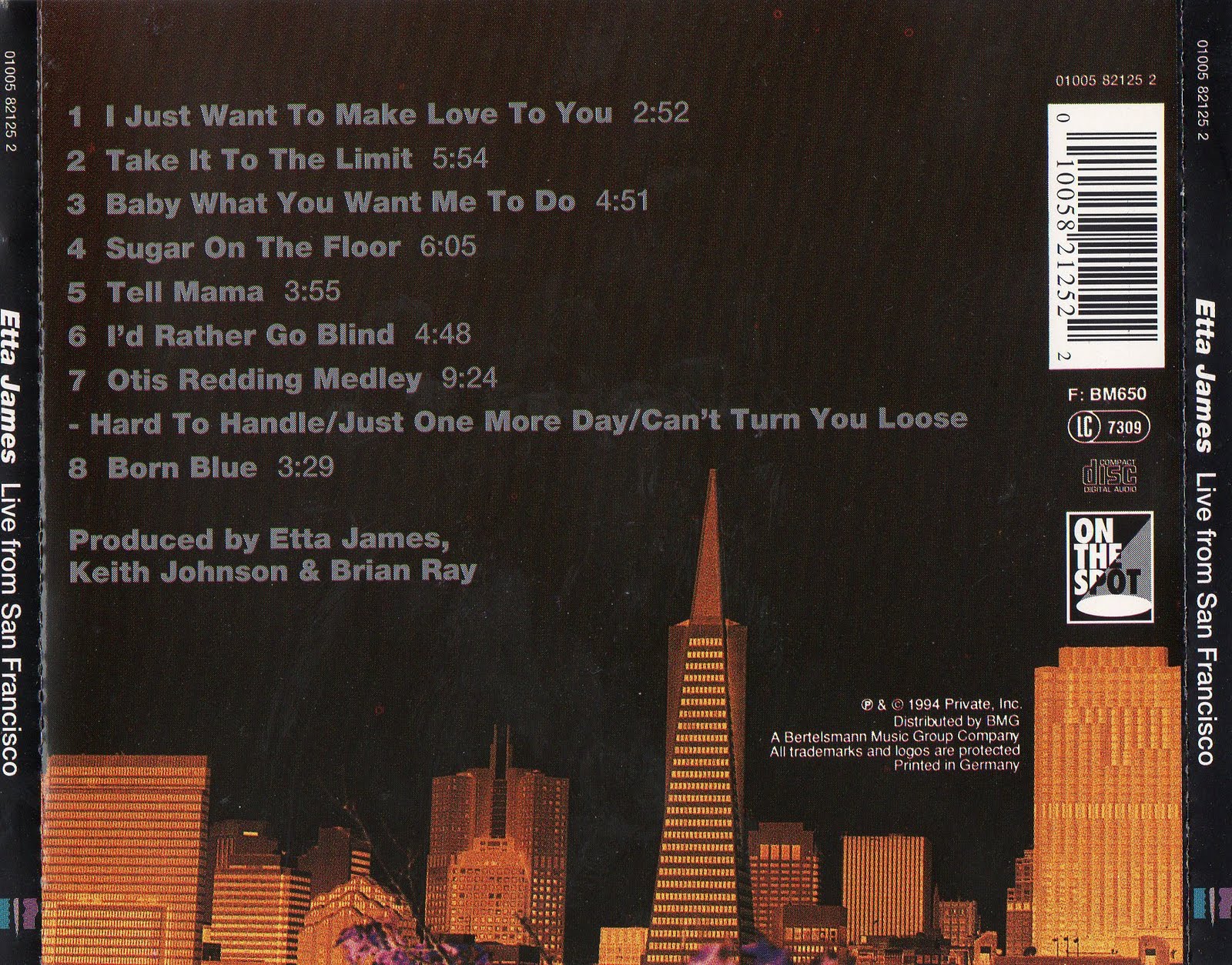 Castelarblues Etta James Live From San Francisco