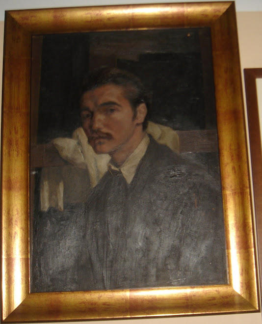 Pintura autoretrat Joan Barbarà