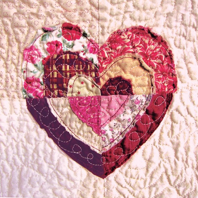 Ragged Hearts Block