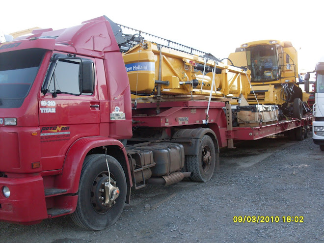 TRANSPORTE DE COLHEITADEIRAS