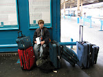 William at Swansea train station