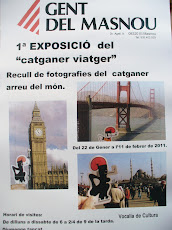 1ª exposició del catganer viatger.