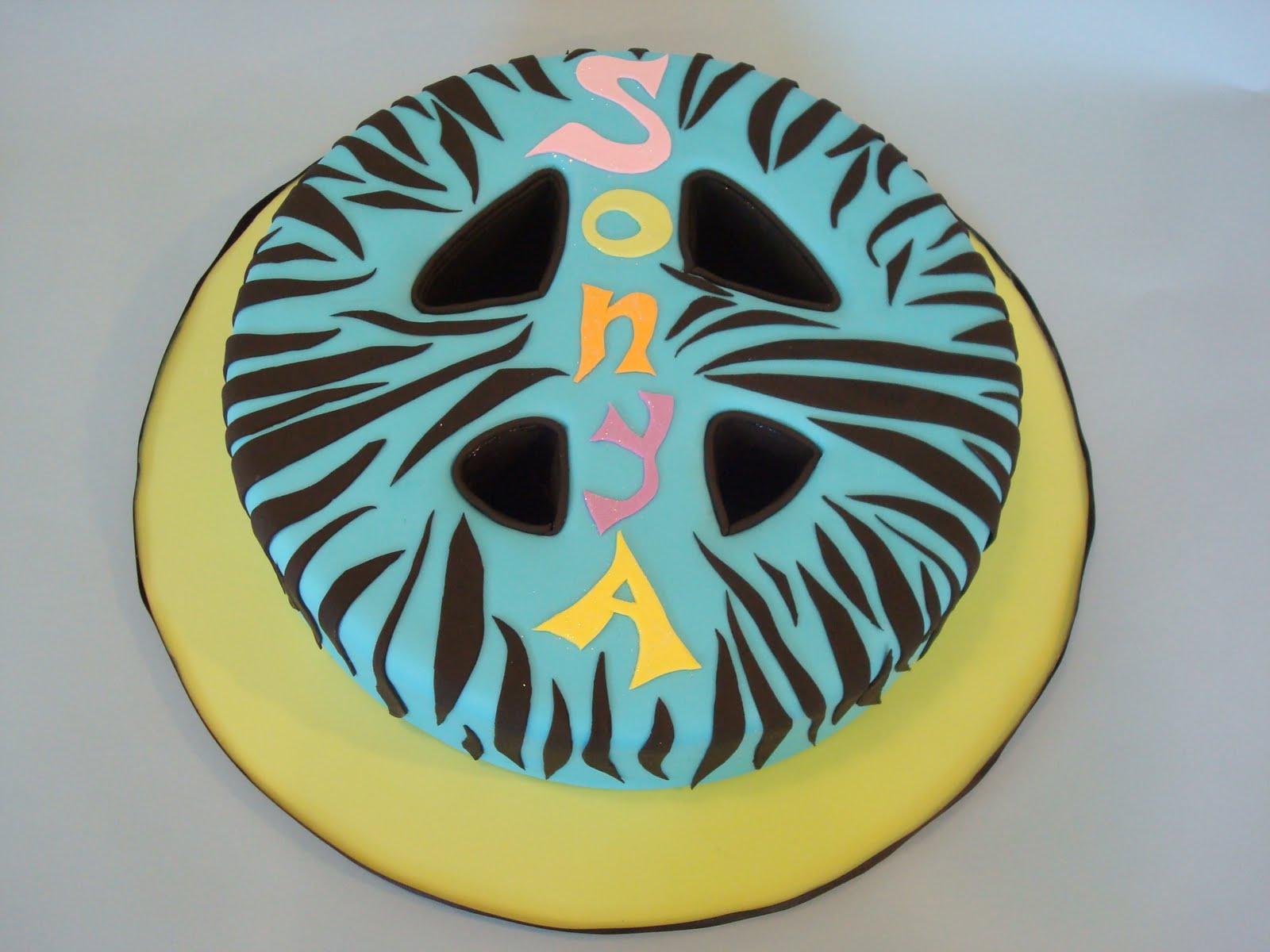 Peace Sign Cake