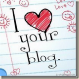 I ♥ Your Blog Award