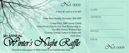 the lucky penny collection october 2010 penny raffle tickets