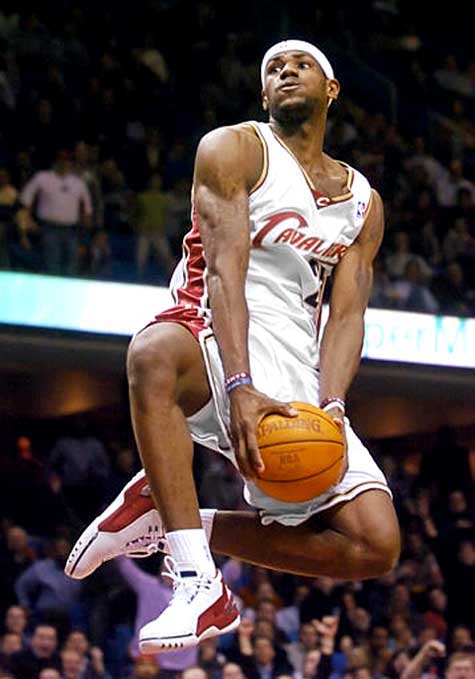 lebron 18 years old