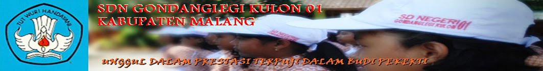 SDN Gondanglegi Kulon 01 Kab. Malang