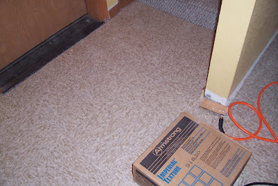 Armstrong VCT Tiles Installed