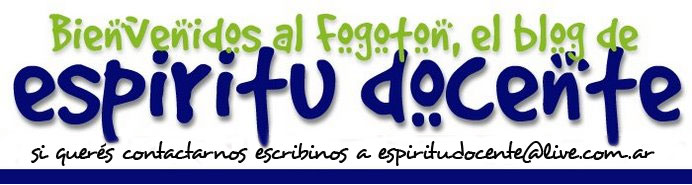Fogoton, el blog oficial de Espiritu Docente