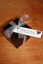 Highland Favour Box with Personalised Tags