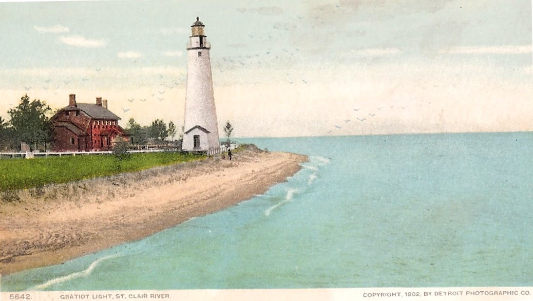 Michigan Lighthouses On Lake Huron
