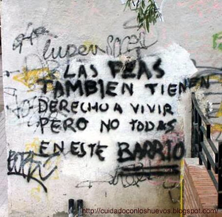 HUMOR GRAFICO. PINTADA CALLEJERA