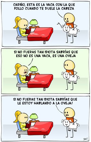 HUMOR: Dialogo de pareja