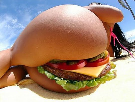 HUMOR GRAFICO. HAMBURGUESA
