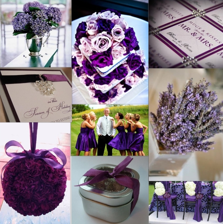 Memorable Wedding Purple Wedding Theme The Best Ways to Use Purple As
