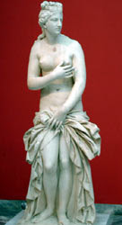 marble statue of Aphrodite