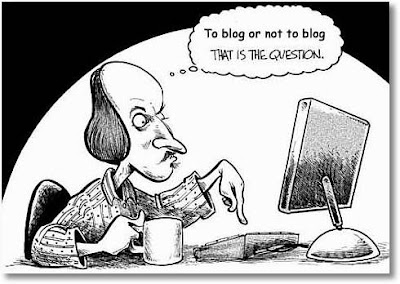 Shakespeare thinking to blog or not to blog