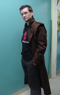 AbbyShot's Prototype of the Metal Gear Inspired Liquid Snake FOXHOUND Coat - Opened Up Coat