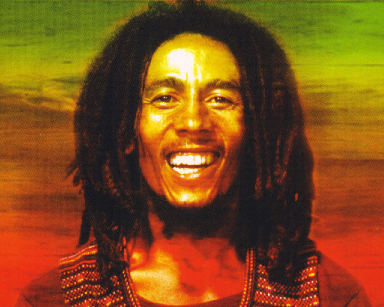 bob marley happy