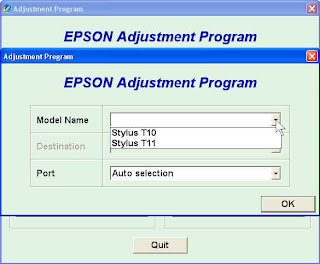 Perawatan Printer Dengan Resiter Epson T10