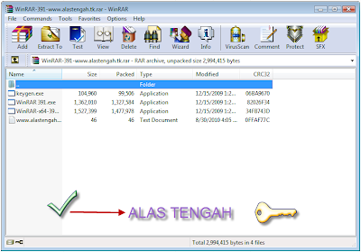 Konversi mengkonversi file data - Extract file di Windows XP Vista Seven Win7 - Program Gratis Terbaru - Software Gratis Update new WinRAR