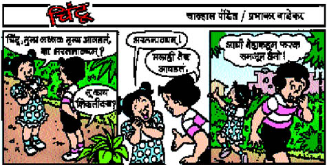 Chintoo comic strip for December 09, 2004