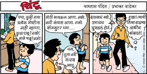 Chintoo comic strip for October 05, 2005