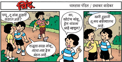 Chintoo comic strip for August 02, 2006