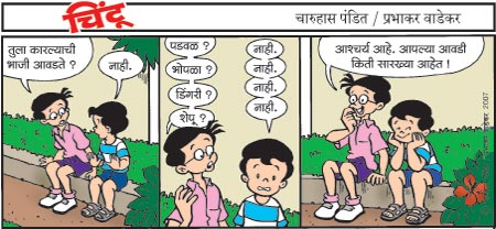 Chintoo comic strip for June 05, 2007