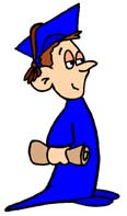 University Graduate Cartoon