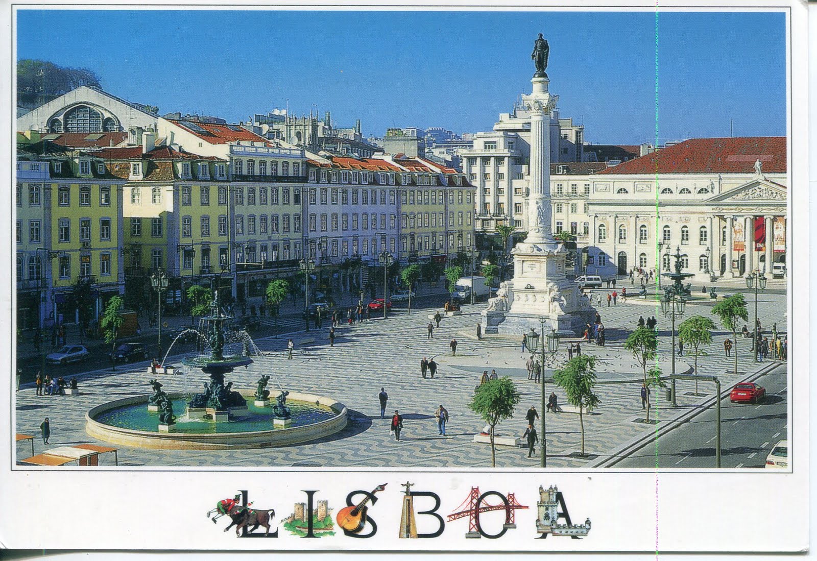 collect ROC Portugal postcard Lisboa