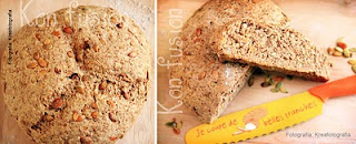 Pan artesano de harina de espelta y pipas de calabaza RECETA RUSTICO RUSTICA