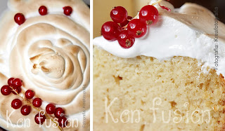 Pastel tres leches cake milks three tarta merengue grosellas frutos rojos