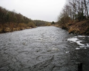 Tea stop at bridge in Witton-le-Wear River Wear