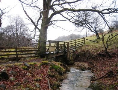 Footbridge over Eskerdale Beck Eskerdale Beck
