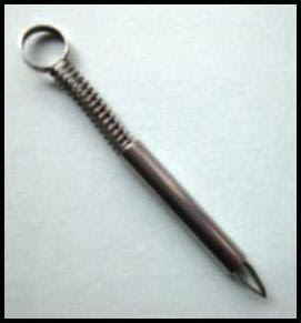 CANAC tick remover Photograph of CANAC tick remover