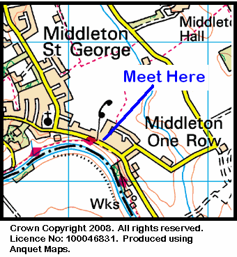 Map of Middleton One Row Area