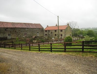 End of walk (almost): Low Flask Farm Low Flask Farm