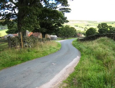 Minor road near Colt House Farm Colt House Farm