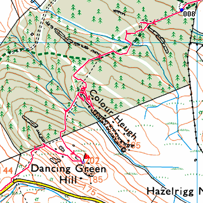 GPS loss near Colour Heugh Colour Heugh