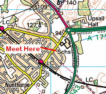 Map of the Morton Carr Lane area