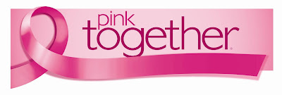 Running Ribbon Cinch Bag for Breast Cancer Research New!! Susan G Komen 